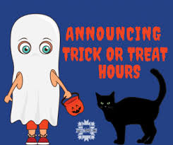 Trick or Treat Hours Announced